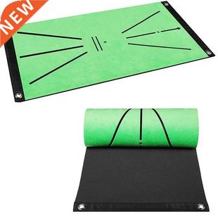 Golf Training Mat Mini Practice Hitting Aid Fixed Ground Rug