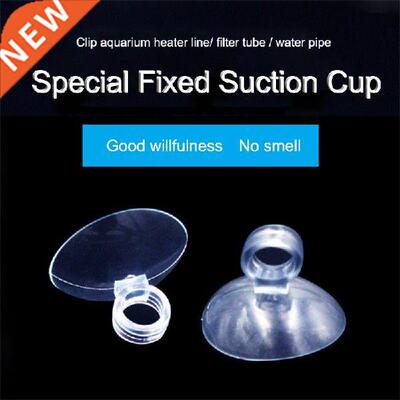 10Pcs Plastic Aquarium Sucker Suction Cups Air Tube Holder