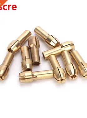 10pcs 0 5-3 2mm Mini Brass Collets Chucks Electric Grinder T