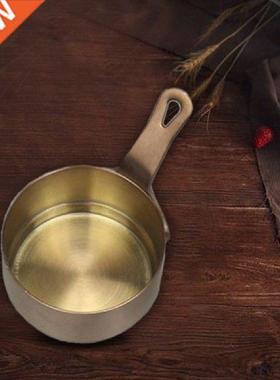 Rustproof Milk Heating With Handle Round Portable Sauce Pan