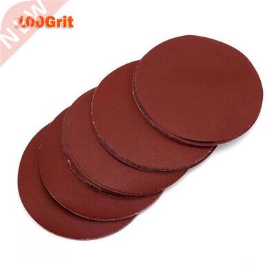 20Pcs 6Inch 150mm Sandpaper Hook Loop Sanding Discs Aluminum