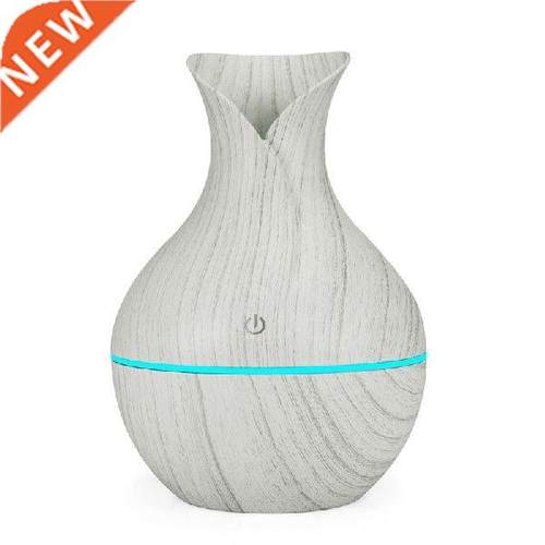 Colorful Luminous Wood Grain Smart Air Humidifier USB Mist