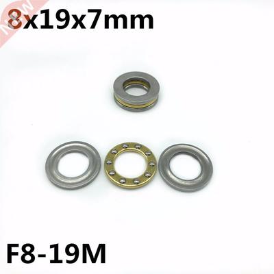 10Pcs F8-19M 8x19x7 mm Axial Ball Thrust Bearing plane thrus