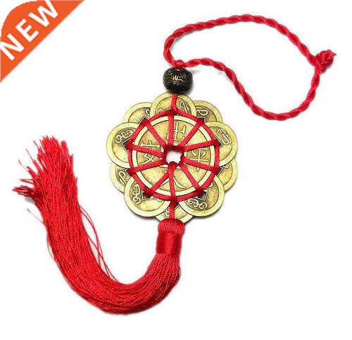 Home Car Decor 10 Lucky Red Chinese Knot FENG SHUI Set Charm