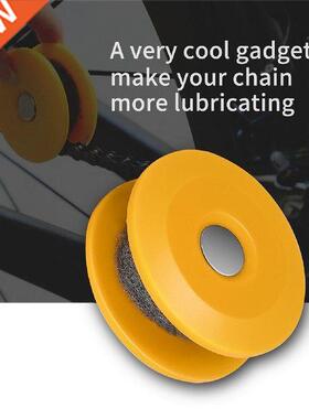 Bicycle Chain Oiler Lubricator Cycling Roller Cleaner