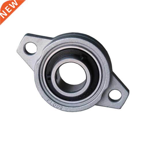 2PCS KFL000 10mm Diameter Zinc Alloy Pillow Block Flange B