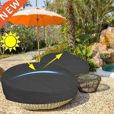 210D Oxford Cloth Black Round Furniture Cover Table Cover