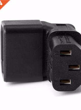 3Pin IEC Connector Down UP 90 Angled IEC 320 C14 Male To C13