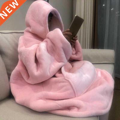 Women Oversized Long Hoodies Winter Fleece Warm TV Blanket w
