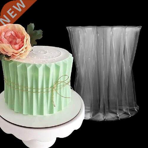 D Origami Design Tringle Pattern Cake Stencil Lace Border
