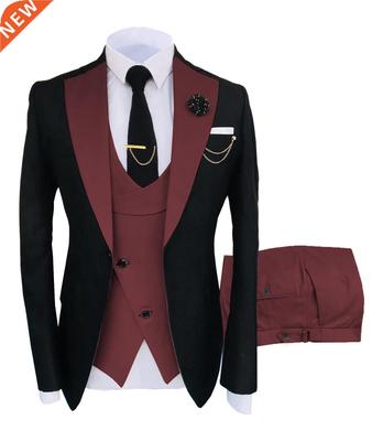 New Costume Homme Popular Clothing Luxury Party Stage Men's