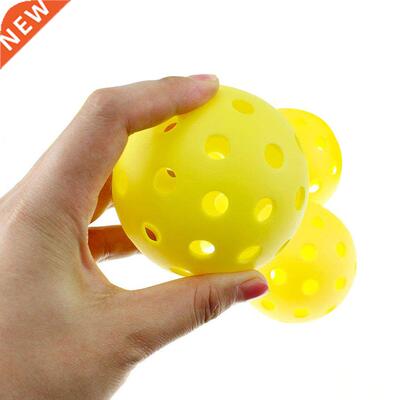12pcs Pack Durable Outdoor Pickleball Balls 40 Holes