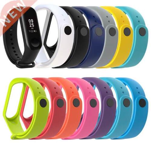 For Xiaomi Mi Band 4 Soft Silicone Wristband Replacement Wat