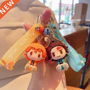 Cartoon Anime Figure Demon Slayer Pendant Kamado Tanjirou Ne