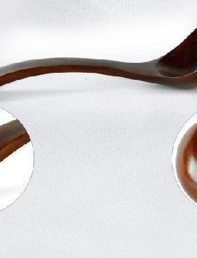 1PC 27.5x8.5cm Natural Wood Wooden Long Handled Rice Soup