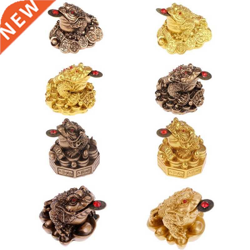 Feng Shui Toad Money LUY Fortune Wealth Chinese Golden Frog