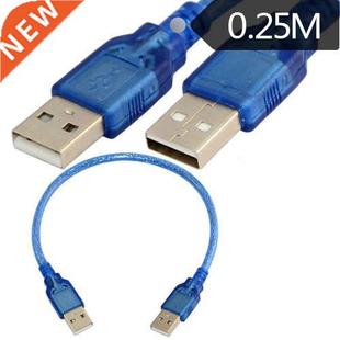 2.0 A male plug to A male extension cord leads Cable 0.25m