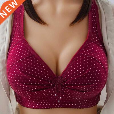 Women Wire Free Bras Widened Shoulder Strap Bralette Female