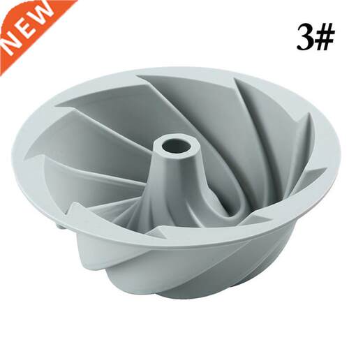 Round Silicone Mold Cake Mold Non-Stick DIY Reusable Cake Tr