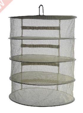 Foldable 4 Layers Drying Fishing Net Hanging Vegetable Fish