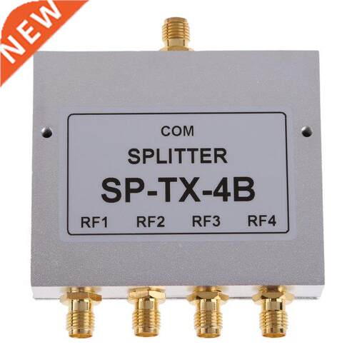 4-way SMA Female Power Splitter Divider 1.5-8GHz for Mobile