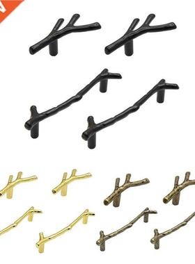 4 Pieces of Cabinet Handle Bifurcated Drawer Handle Kitchen