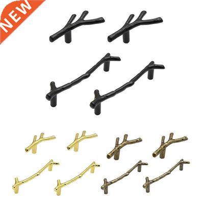 4 Pieces of Cabinet Handle Bifurcated Drawer Handle Kitchen