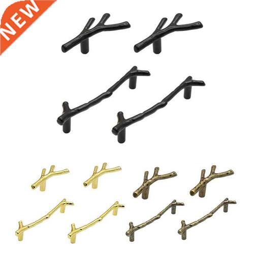 4 Pieces of Cabinet Handle Bifurcated Drawer Handle Kitchen