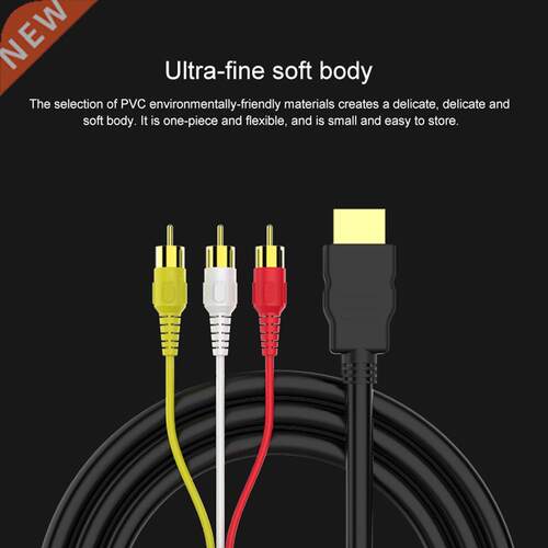 Portable High Definition 1080P Video HDMI-compatible To RCA