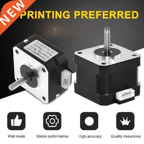 42 Stepper Motor 17HS3401S Two-phase Four-wire 34-height 3D