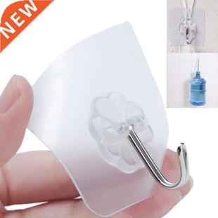 2Pcs/Lots Removable Bathroom Vacuum Wall Hook Kitchen Towel