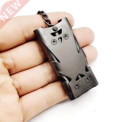 Hiking Survival Steel High-decibe Training Whistle Whistle