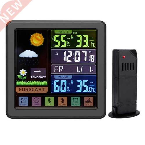 Weather Station Wireless Outdoor Hygrometer Digital Thermome