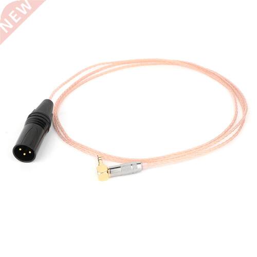OCC Copper 4pin XLR Male to 3.5mm Stereo Male Audio Adapter