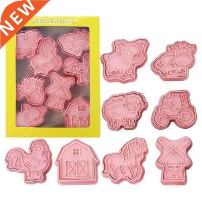 Cookie Cutter Stamps Farmhouse Style Biscuit Cutters For