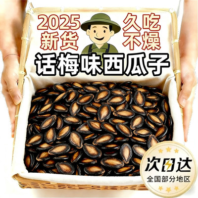 【2025新货】新疆特产话梅西瓜子