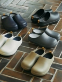 拖鞋 日本bisole防水防油防滑厨师鞋 男款 大码 踩屎医生鞋 手术室女款