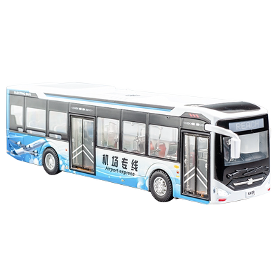 仿真公交车合金巴士玩具模型车