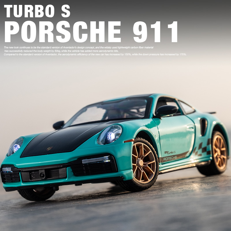 MINIAUTO911合金124仿真模型车