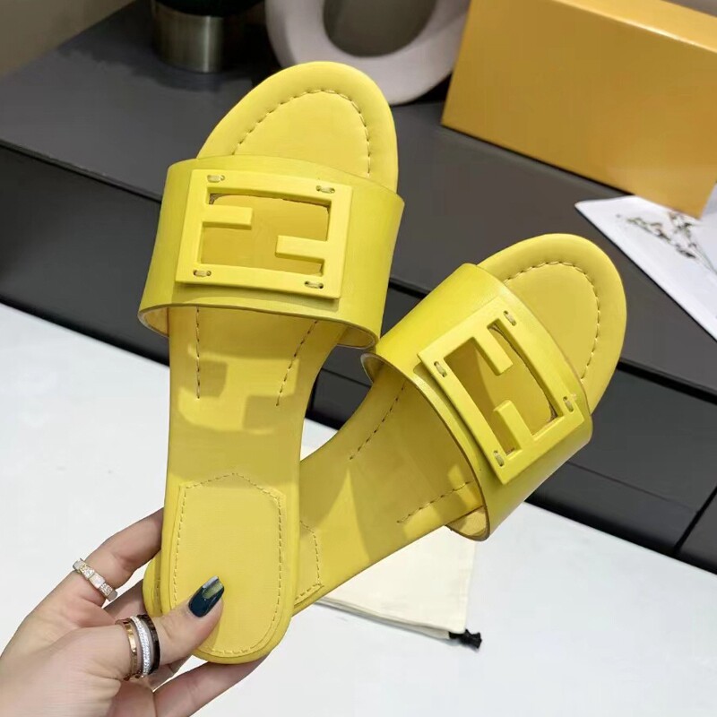 F家凉鞋拖女夏外穿精致法式高级感拖鞋气质镂空时尚办公室拖鞋女