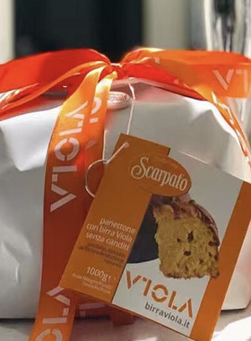 意大利进口传统元旦手工蛋糕节日礼物面包糕点panettone潘娜朵妮