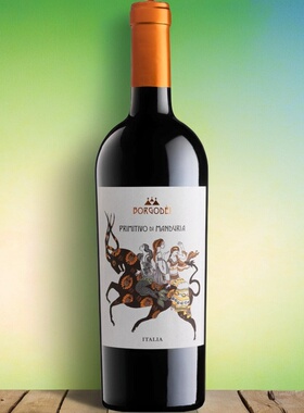 愿瓶进口PRIMITIVO DI MANDURIA曼杜里亚 普里米蒂沃半干红葡萄酒