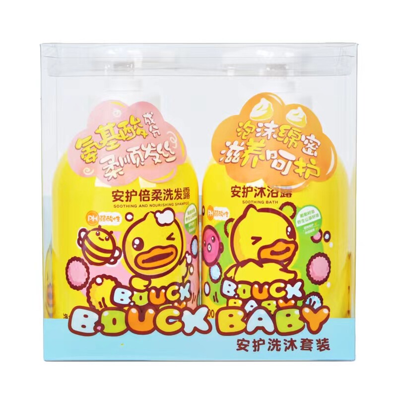 duck baby小黄鸭安护洗发沐浴露儿童正品保证温和亲肤