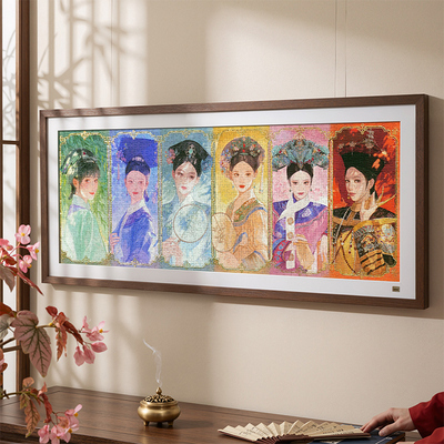 甄嬛传花面交相映1000片