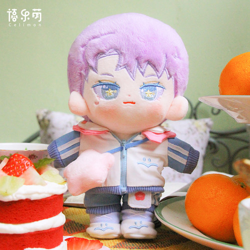 【X11】禧乐萌梅子辰娃衣 布玩偶公仔毛绒玩具棉花娃娃20cm