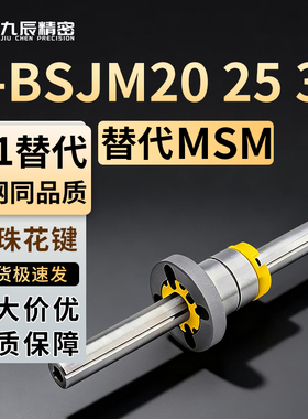 滚珠花键E-BSJM20 E-BSJM25 E-BSJM30-100 200 300 400 500 600