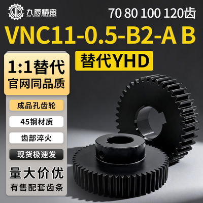 模数0.5直齿轮VNC11-0.5-7080