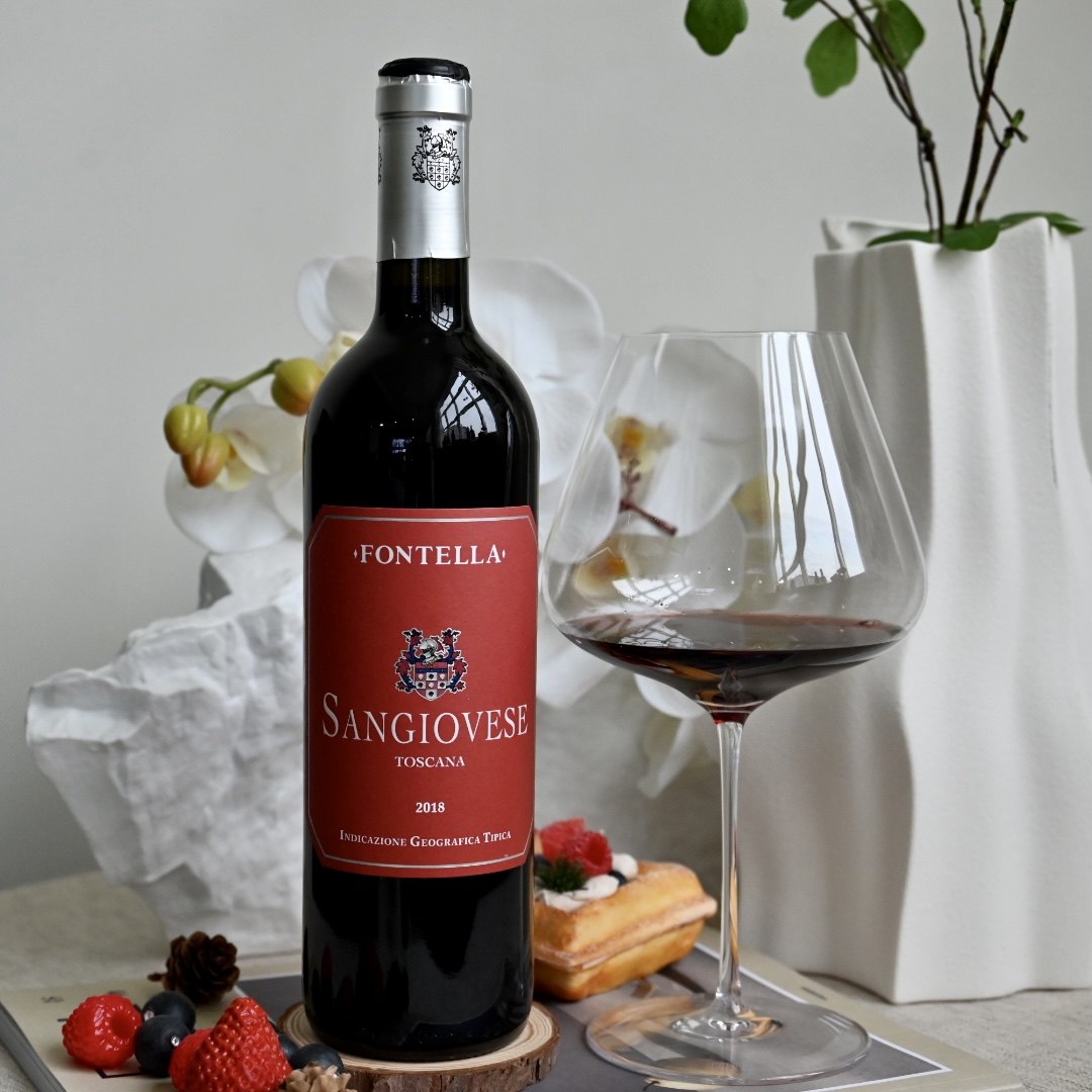 教科书级别桑娇维塞贵族血托斯卡纳桑娇维塞干红 双支/六支装