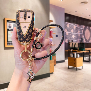 长安CS75钥匙套UNIT全包CS55 PLUS高档轻奢保护壳锐程CC畅享三键