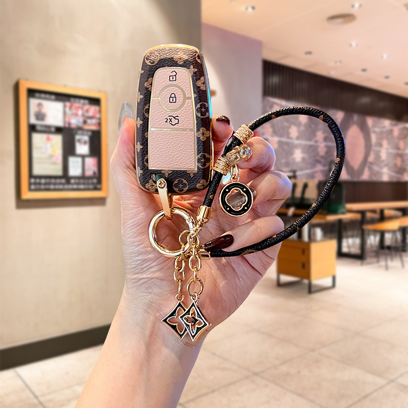 福特钥匙套智能汽车扣轻奢保护壳